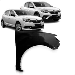 Paralama Sandero E Logan 2020 2021 2022 2023 Sem Furo Lado Esquerdo