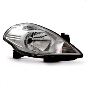 Farol Dianteiro Tiida 2007 A 2013 C/ Sinaleira Cristal Lado Direito