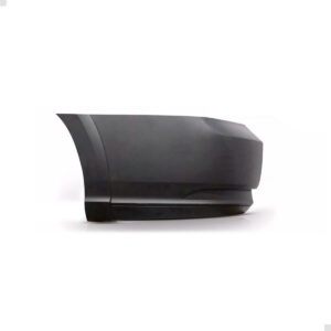 Polaina Traseiro Saveiro G7 2016 A 2023 Preto Liso Lado Esquerdo