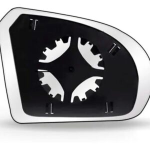 Lente Retrovisor Fiesta 2003 A 2010 Ka 08 Com Base Promoção Lado Esquerdo