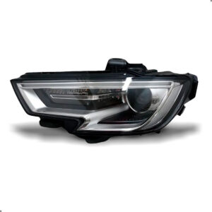 Farol Audi A3 2017 A 2019 Elétrico C/motor Led Entrada Xenon Lado Esquerdo
