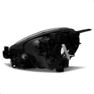 Farol Dianteiro Para Nissan March 2011 A 2013 Cromado Manual Lado Direito