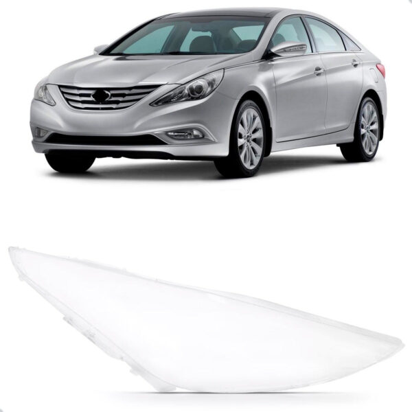 Lente Farol Para Hyundai Sonata 2011 Até 2014 Lado Direito