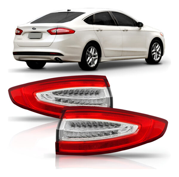 Sinaleira Traseira Ford Fusion 2014 2015 2016 Led Canto Lado Direito