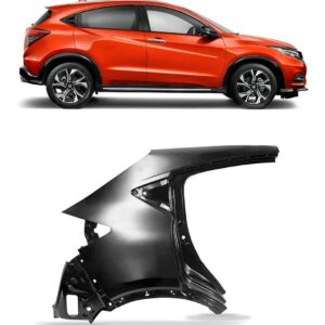 Lateral Traseira Hrv 2015 2016 2017 Lado Direito