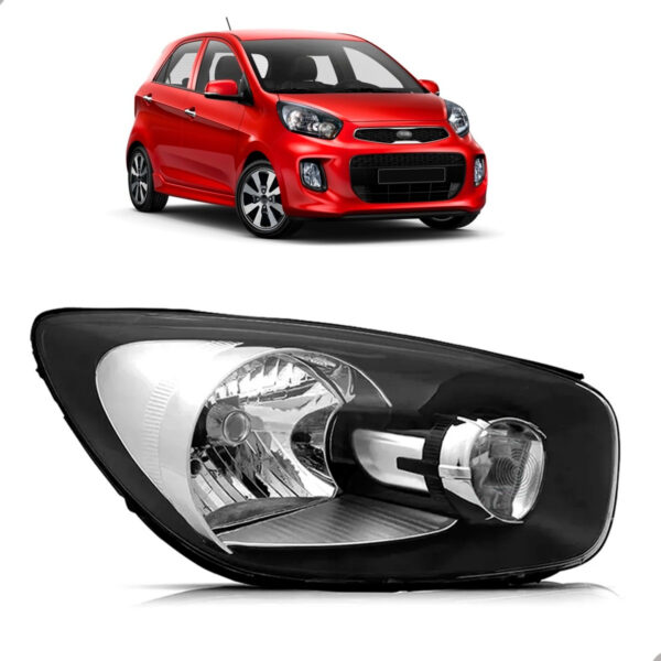 Farol Pincanto 2012 A 2017 Eletrico Com Motor Sem Projetor Lado Esquerdo