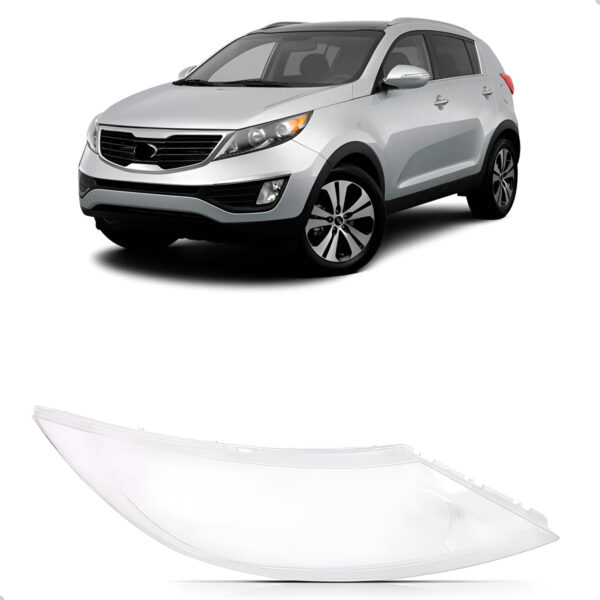 Lente Farol Para Kia Sportage 2011 2012 2013 2014 2015 2016 Lado Direito