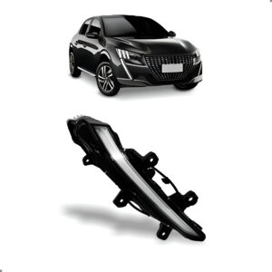 Farol Milha Auxiliar Drl Led Peugeot 208 2021 2022 2023 Lado Direito