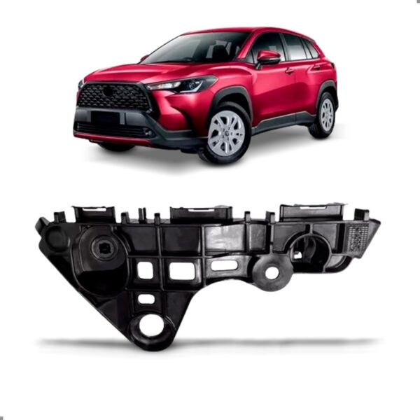 Suporte Guia Para Corolla Cross 2021 A 2024 Parachoque Lado Esquerdo