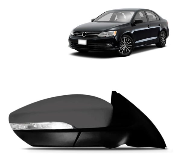 Retrovisor Jetta 11/2014 Eletrico Retratil Com Pisca Oferta Lado Direito
