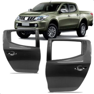 Porta Traseira L200 Triton 2015 2016 2017 2018 2019 Lado Esquerdo