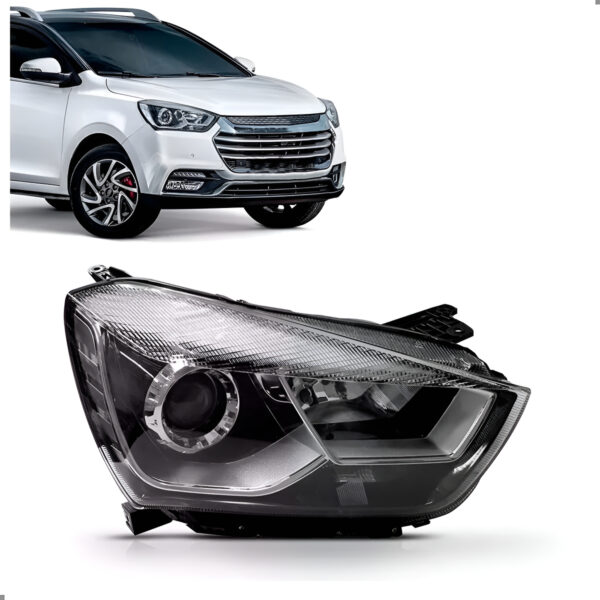 Farol Para Jac T40 2017 2018 2019 2020 Dianteiro Lado Direito