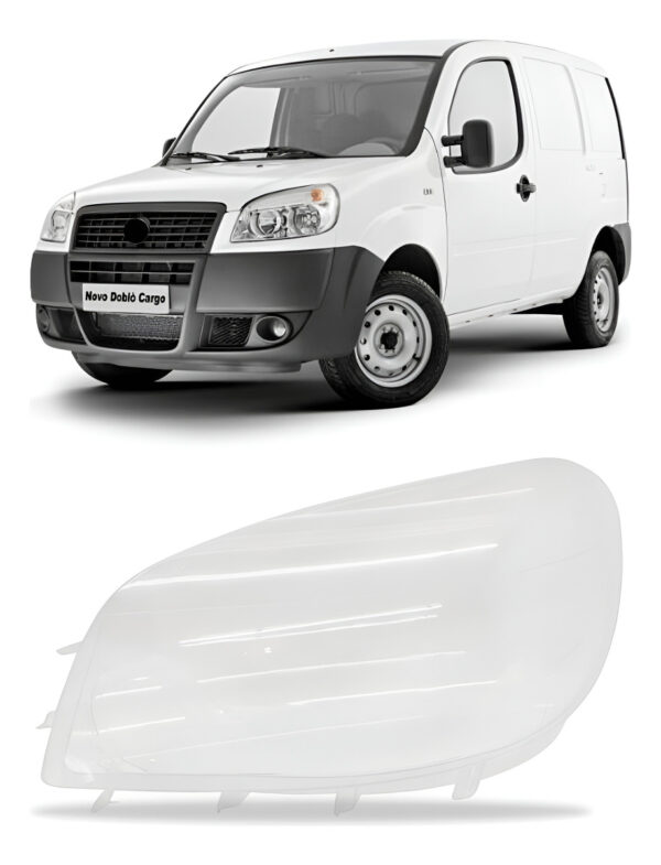 Lente Farol Doblo 2009 A 2021 Lado Esquerdo