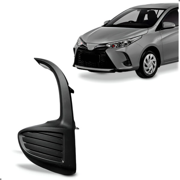 Grade Lateral Parachoque Dianteiro Para Yaris 2023 2024 2025 Lado Esquerdo