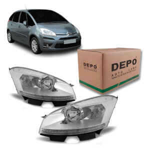 Farol C4 Grand Picasso 2008 2009 2010 2011 2012 Lado Direito