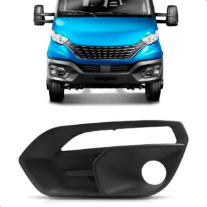 Moldura Milha Daylight Iveco 2020 A 2023 C/ Furo Lado Esquerdo