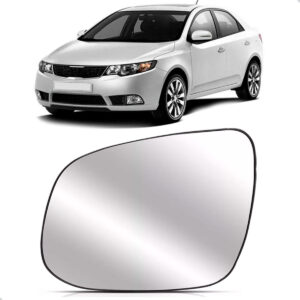 Lente Retrovisor Para Kia Cerato 2009 Até 2013 Lado Esquerdo