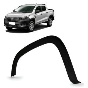 Moldura Vão De Roda Dianteiro Strada 2021 2022 Texturizada Lado Esquerdo