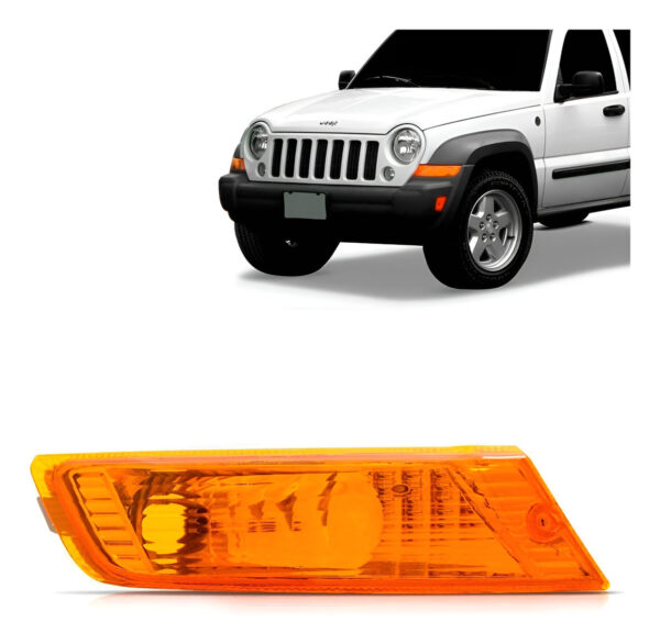 Sinaleira Cherokee Sport 2004 05 2006 2007 Lanterna Ambar Lado Direito