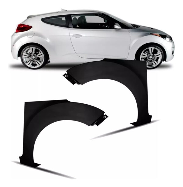 Paralama Para Hyundai Veloster 2011 2012 2013 2014 Lado Direito