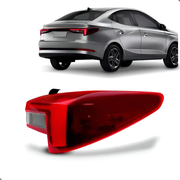 Lanterna Traseira Canto Para Hb20 Sedan 2023 A 2025 Sem Led Lado Direito