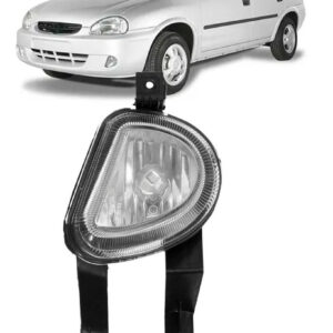 Farol Milha Auxiliar Corsa 2000/2002 Classic 03/09 Meia Lua Lado Esquerdo
