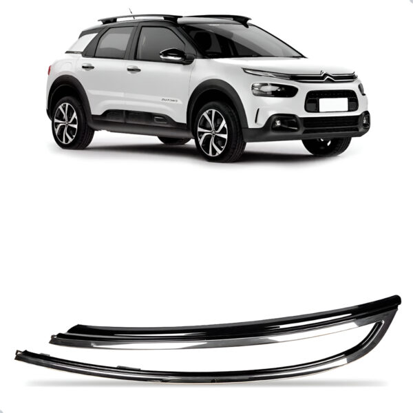 Friso Farol C4 Cactus 2019 A 2024 C/ Moldura Cromada Lado Esquerdo