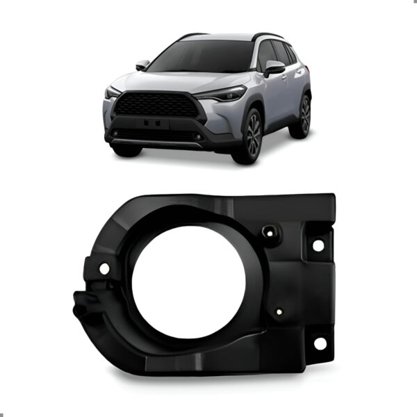 Tela Frontal Lateral Para Corolla Cross 21/24 Xle Parachoque Lado Esquerdo