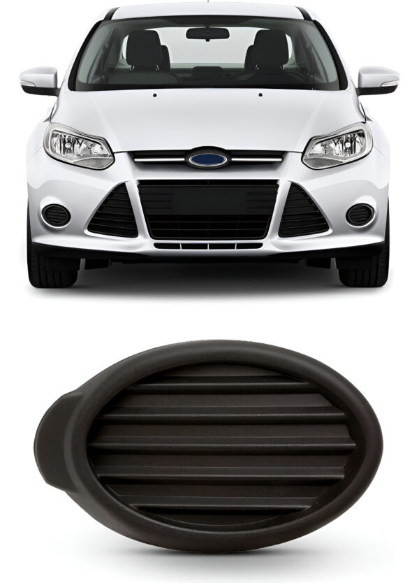 Moldura Farol Milha Focus 2014 2015 Sem Furo Lado Direito