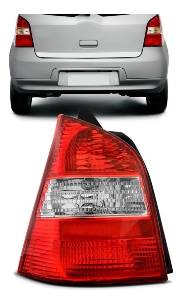 Lanterna Traseira Livina 2009 10 11 12 13 2014 Novo Bicolor Lado Esquerdo