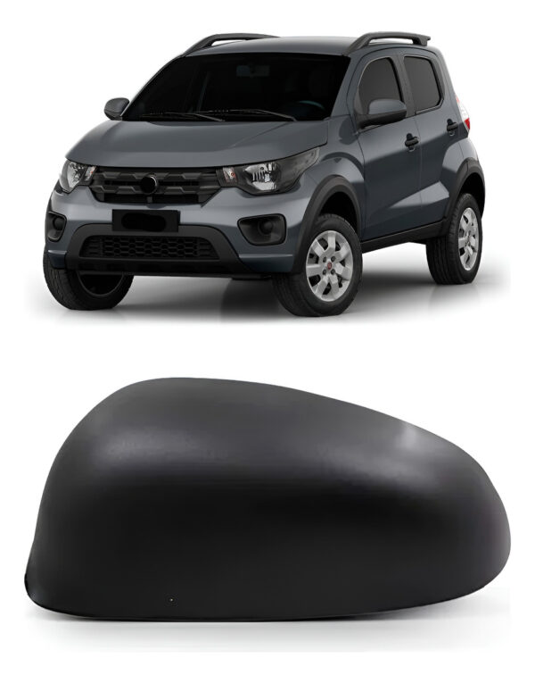 Capa Retrovisor Mobi 2016 2017 2018 2019 2020 2021 2022 2023 Lado Esquerdo