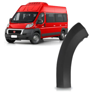 Moldura Parachoque Dianteiro Para Fiat Ducato 2018 A 2023 Lado Esquerdo