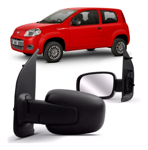 Retrovisor Uno Vivace 2010 2011 2012 2013 2014 2015 Fixo Lado Esquerdo