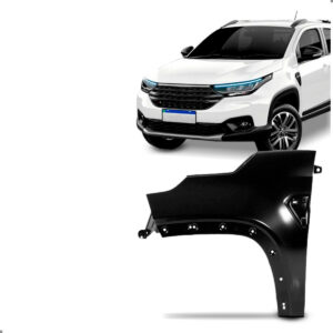 Paralama Para Strada 2020 2021 2022 2023 2024 2025 Preto Lado Esquerdo