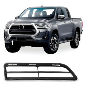 Tela Frontal Inferior Parachoque Dianteiro Hilux Srv 21 2022 Lado Direito