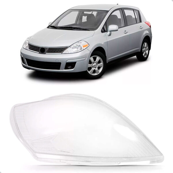 Lente Farol Dianteiro Para Nissan Tiida 2008 A 2013 Lado Direito