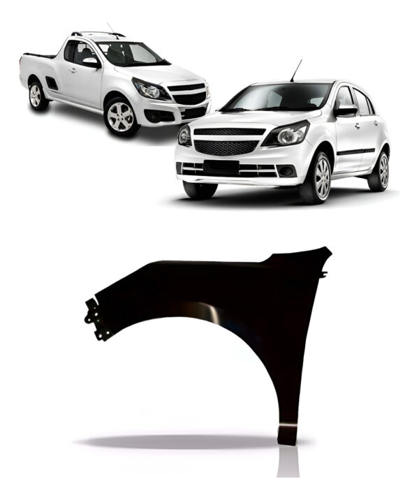 Paralama Agile Montana 2010 A 2018 Lado Esquerdo