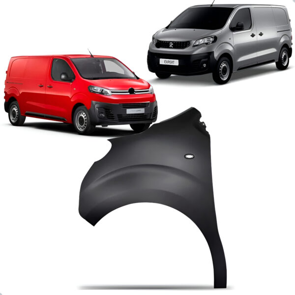 Paralama Compativel Com Modelo Expert E Jumpy 2018 A 2025 Lado Esquerdo