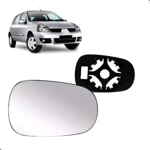 Lente Retrovisor Convexo Clio Scenic 1999 A 2012 Lado Direito