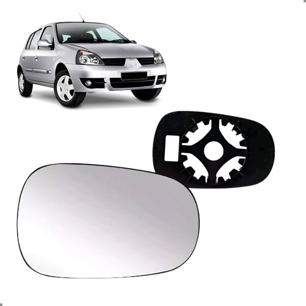 Lente Retrovisor Convexo Clio Scenic 1999 A 2012 Lado Direito