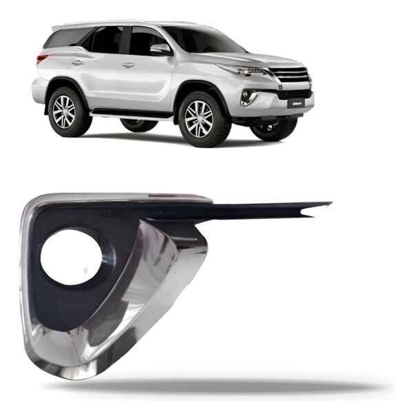 Tela Frontal Milha Hilux Sw4 16 A 19 20 Com Friso Cromado Lado Esquerdo