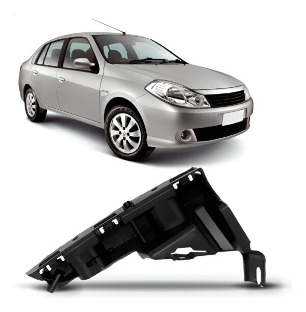 Suporte Guia Parachoque Dianteiro Symbol 2009 A 2012 Lado Esquerdo