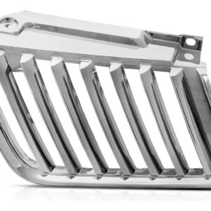 Tela Frontal Radiador L200 Triton Cromada 2007 A 2010 Lado Esquerdo