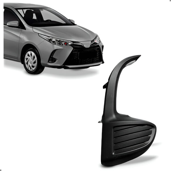 Grade Lateral Parachoque Dianteiro Para Yaris 2023 2024 2025 Lado Direito