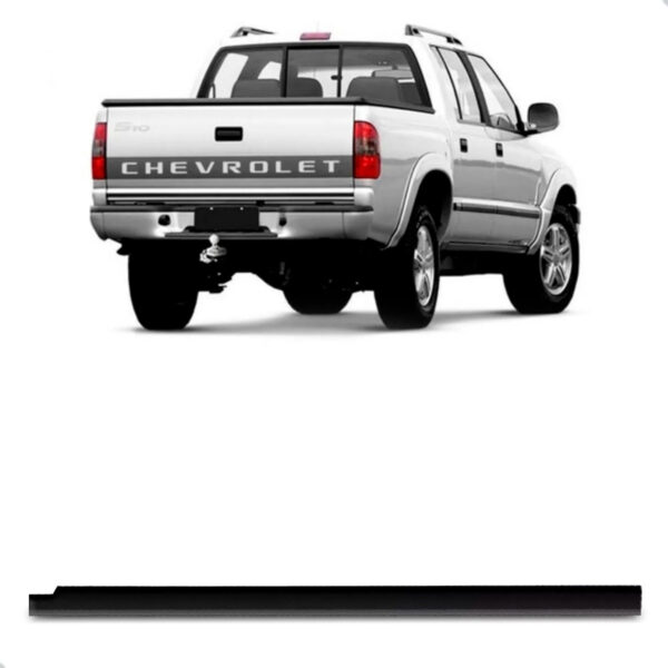 Pestana S-10 1995 A 2011 Traseira Externa Cabine Dupla Lado Esquerdo