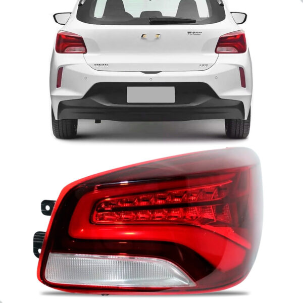 Lanterna Traseira Onix 2020 A 2024 Hatch Com Led