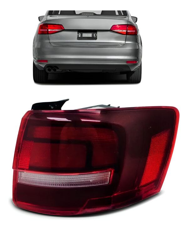 Lanterna Traseira Jetta 2015 2016 Fume Sem Led Canto Lado Direito