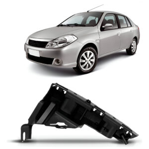 Suporte Guia Parachoque Dianteiro Symbol 2009 A 2012 Lado Direito