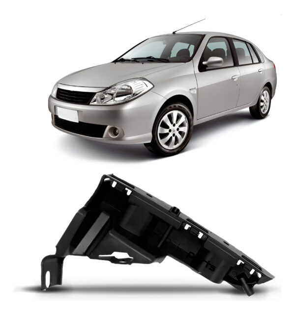 Suporte Guia Parachoque Dianteiro Symbol 2009 A 2012 Lado Direito