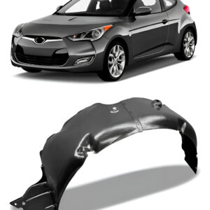 Protetor Caixa De Roda Dianteiro Veloster 12 2013 2014 2015 Lado Esquerdo